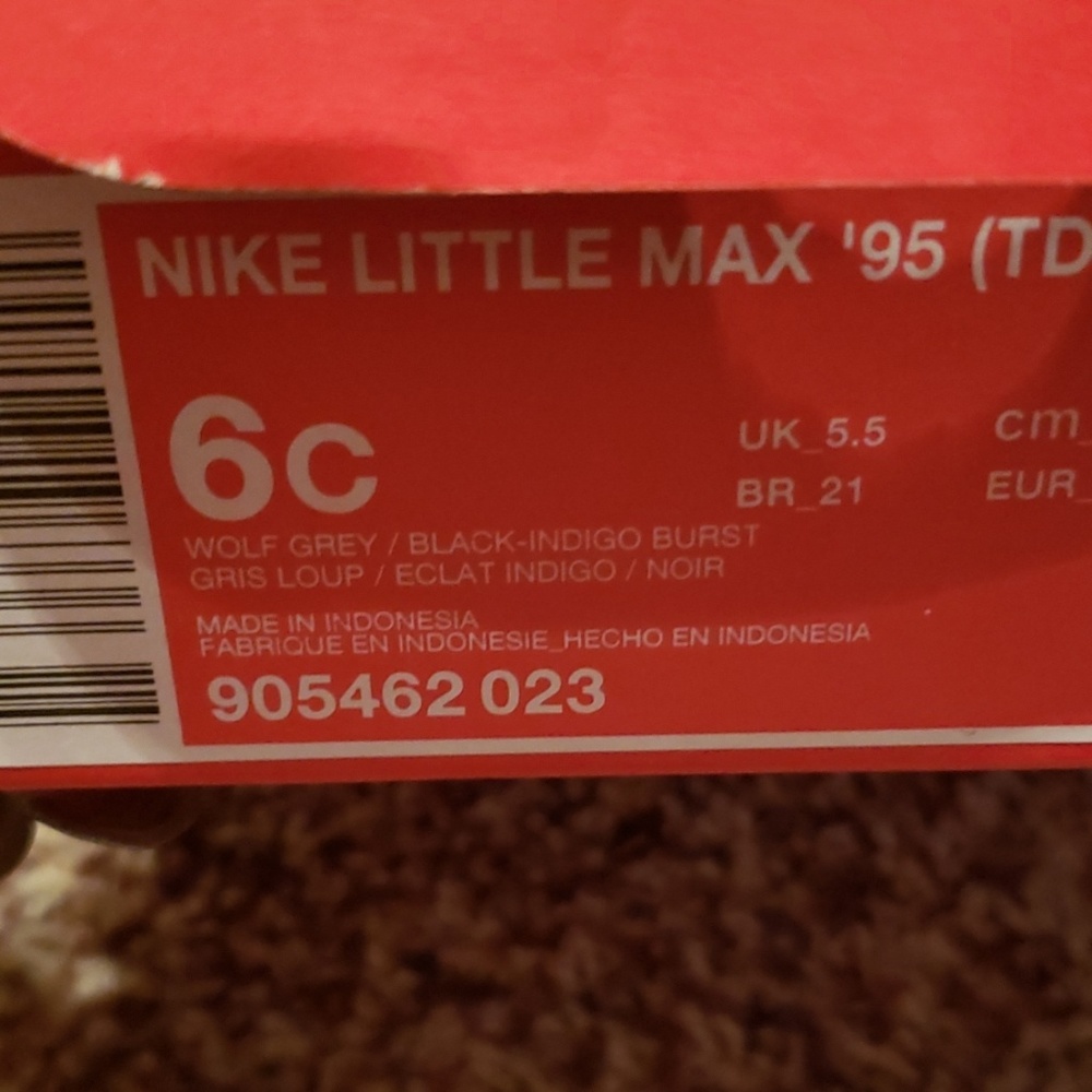 Toddler Nike air max - Picture 4 of 4